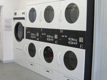 Commercial laundry service - Wrexham, Clwyd - Mrs. Robinson's Launderette - Machines