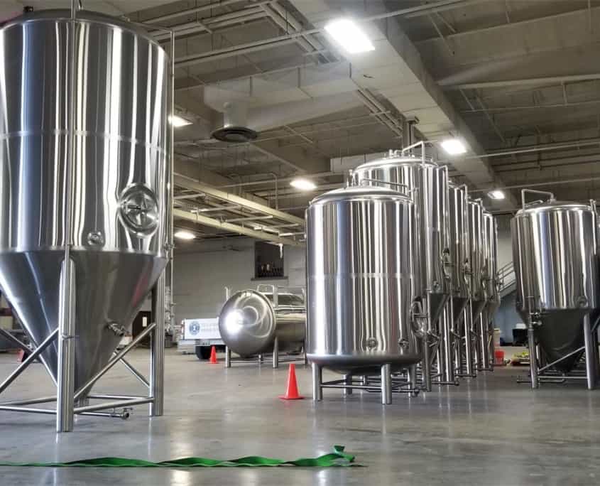 Brewery equipment cleaning