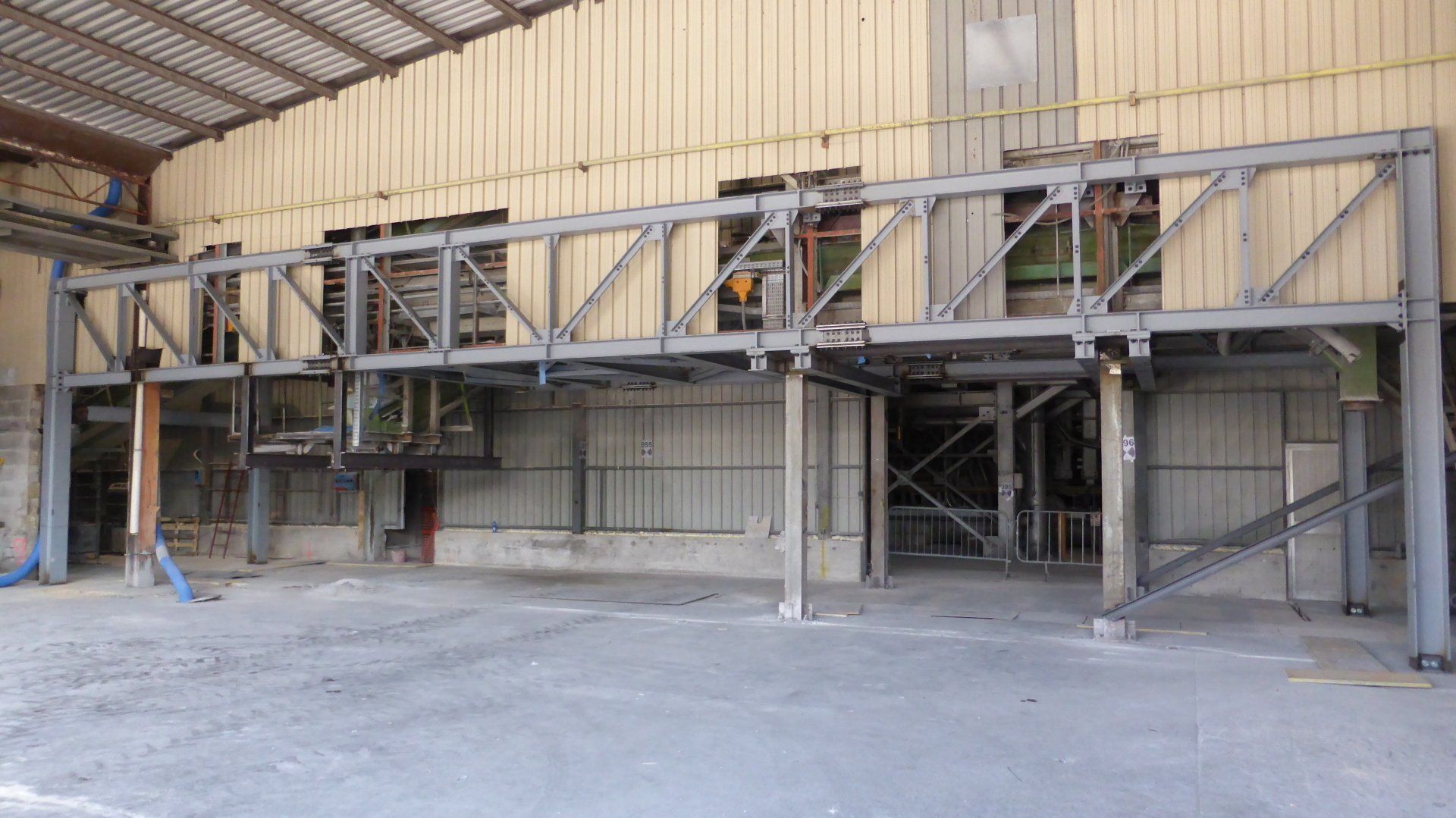 Struttura reticolare di rinforzo fabbricato