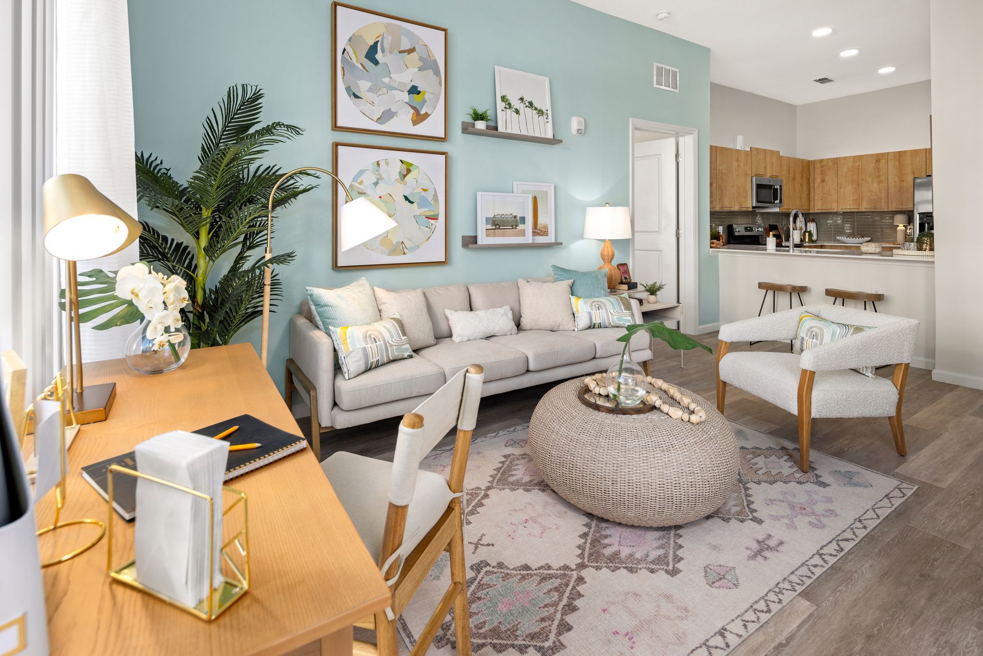 apartment floor plan at Deseo Grande.