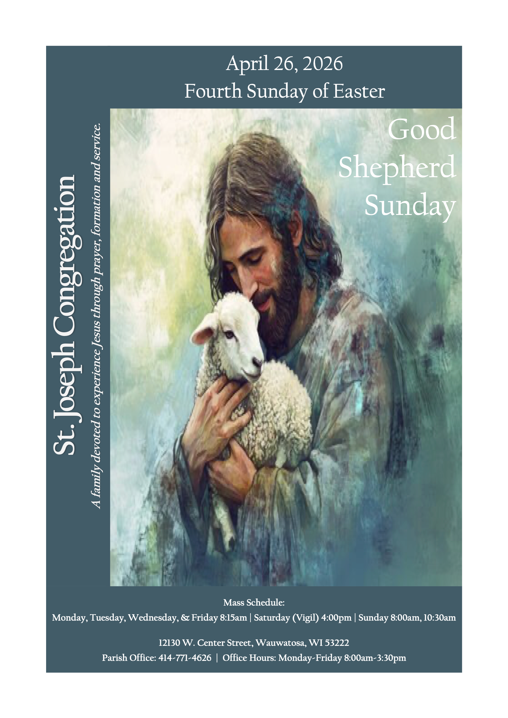 St. Joseph Catholic Church, Wauwatosa, Wis. - Bulletin