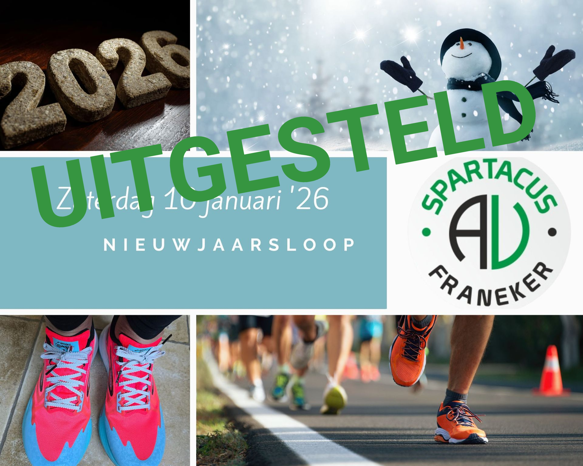 Nieuwjaarsloop A.V. Spartacus Franeker 2026