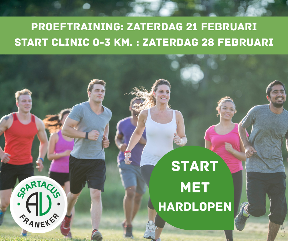 Starten met hardlopen clinic