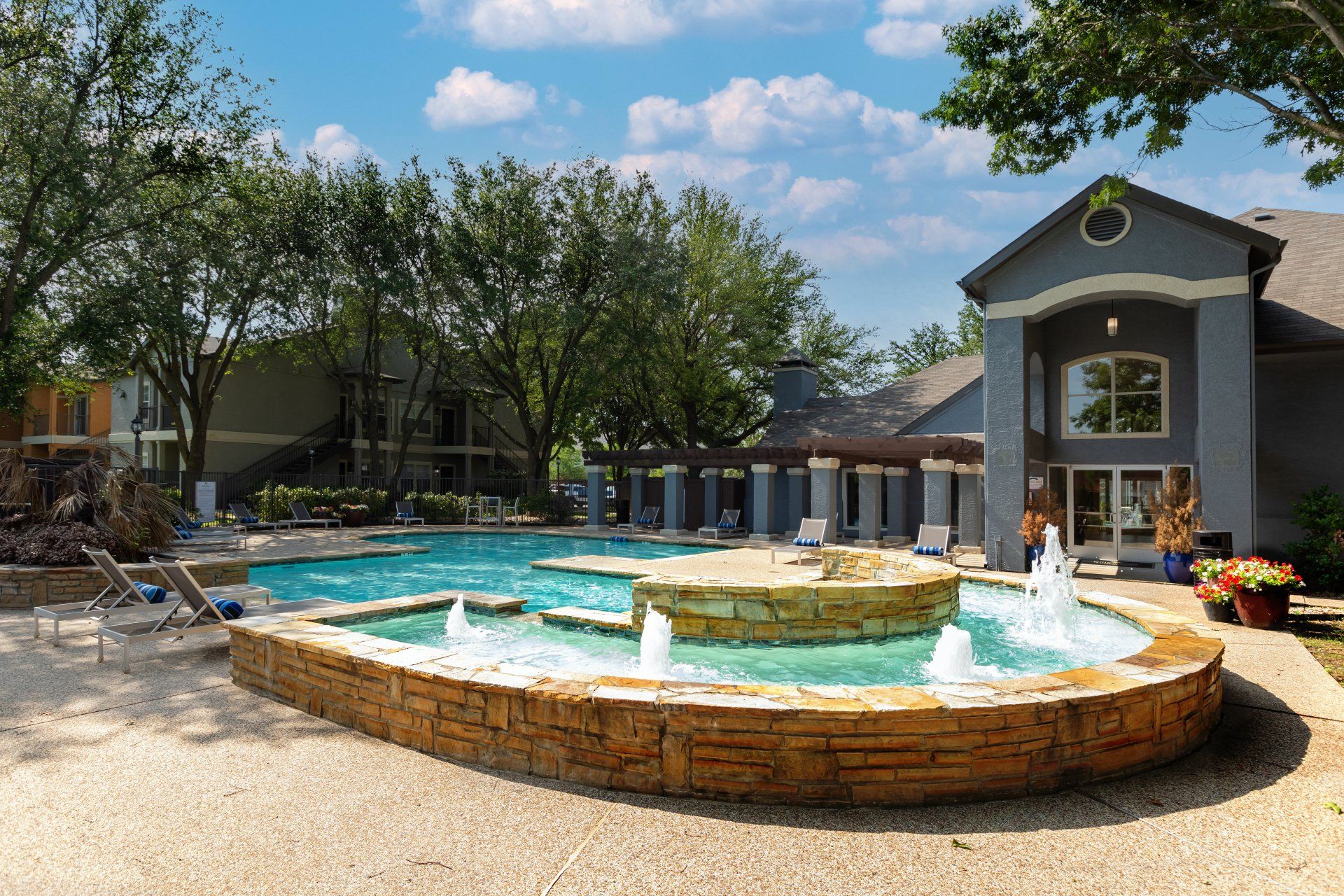 Emerson at Ford Park community exterior - Allen, TX