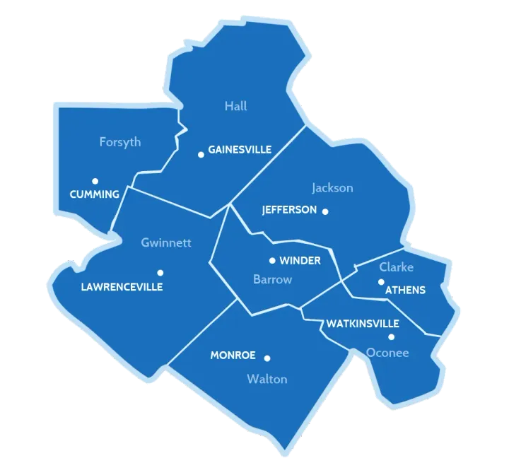 Mitchell HVAC Service Area