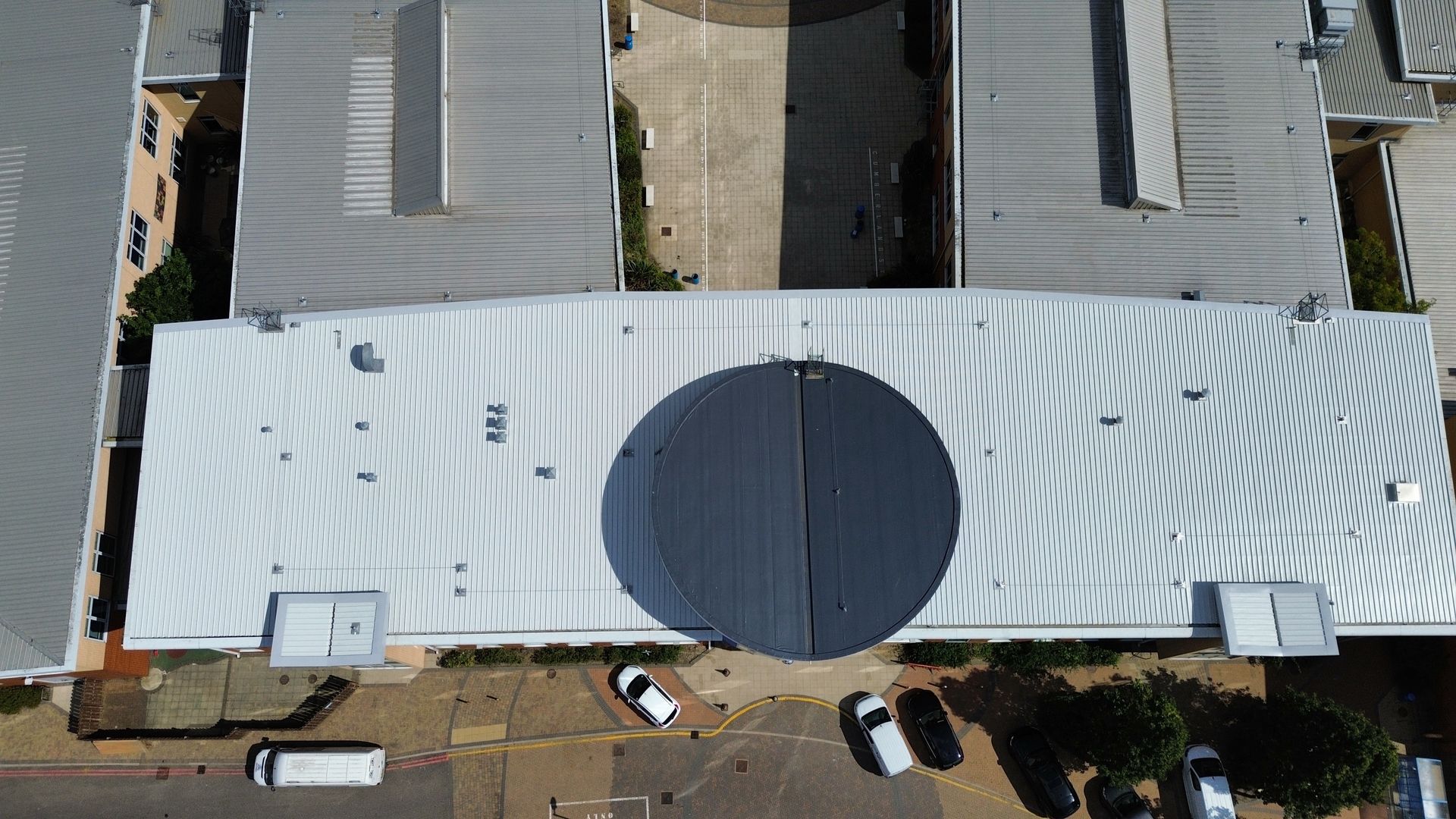 Cumberland School roof