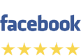 5-Star Rated Customer Reviews On Facebook