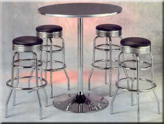 rounded chair and table - Furniture store in Perth Amboy, NJ