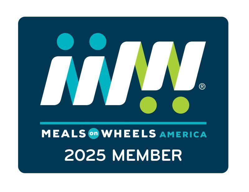 A logo for meals on wheels america 2025 member