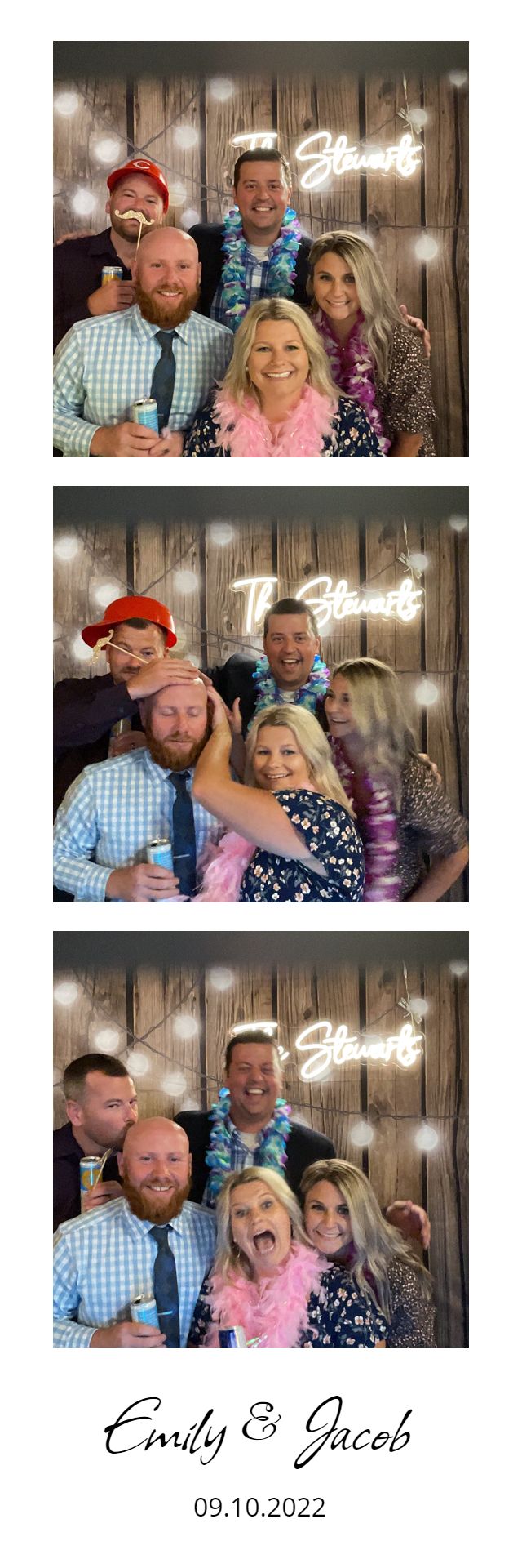 Photo booth corporate party example