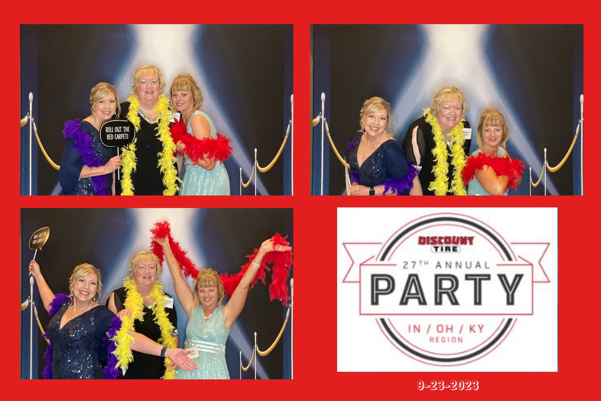 Photo booth party example