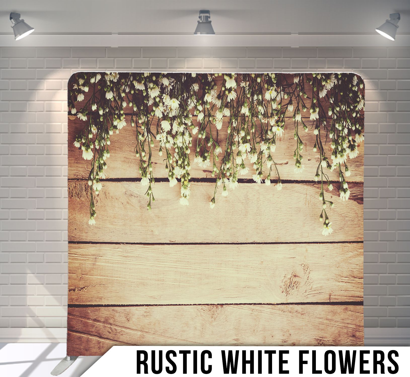 rustic with flowers