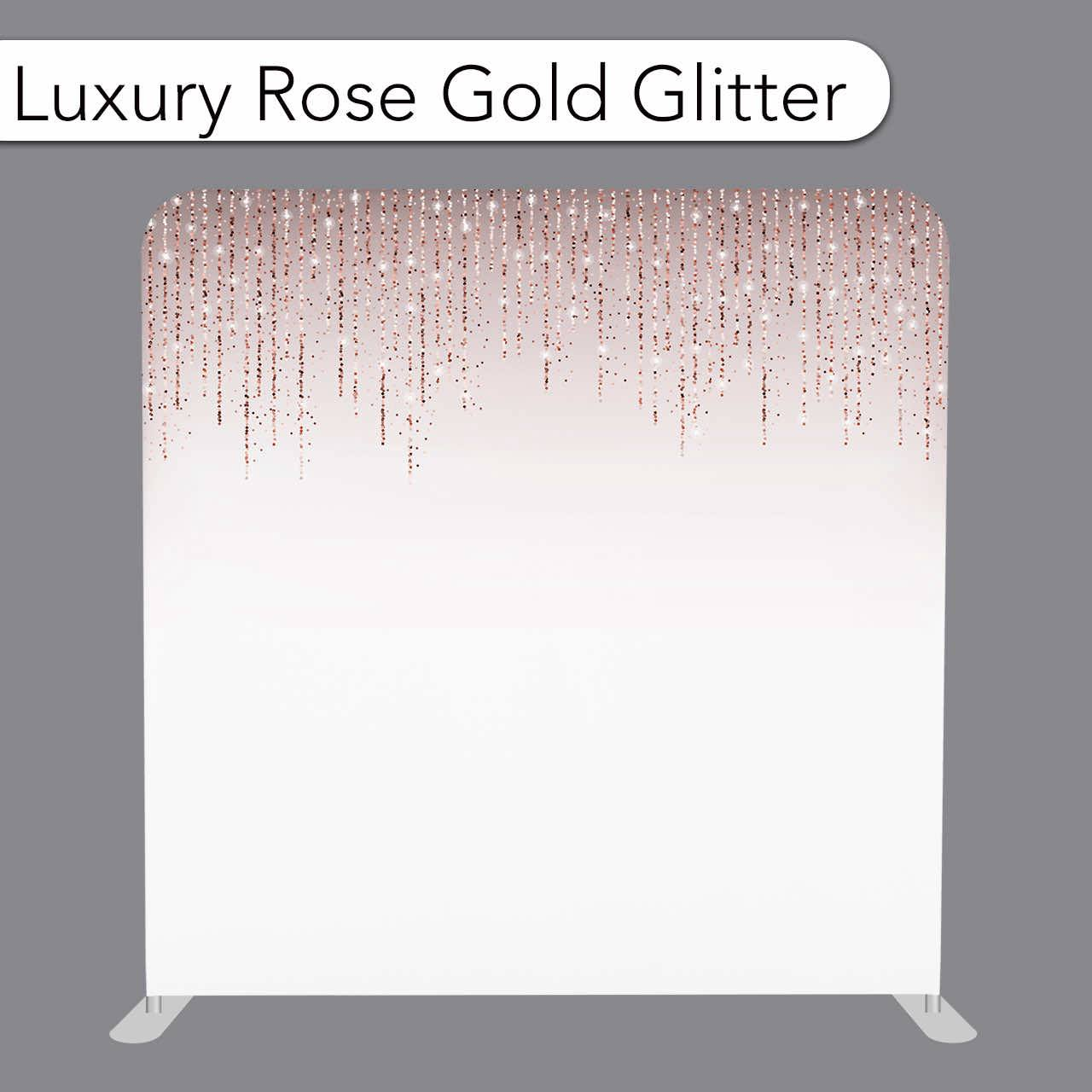 rose gold glitter background