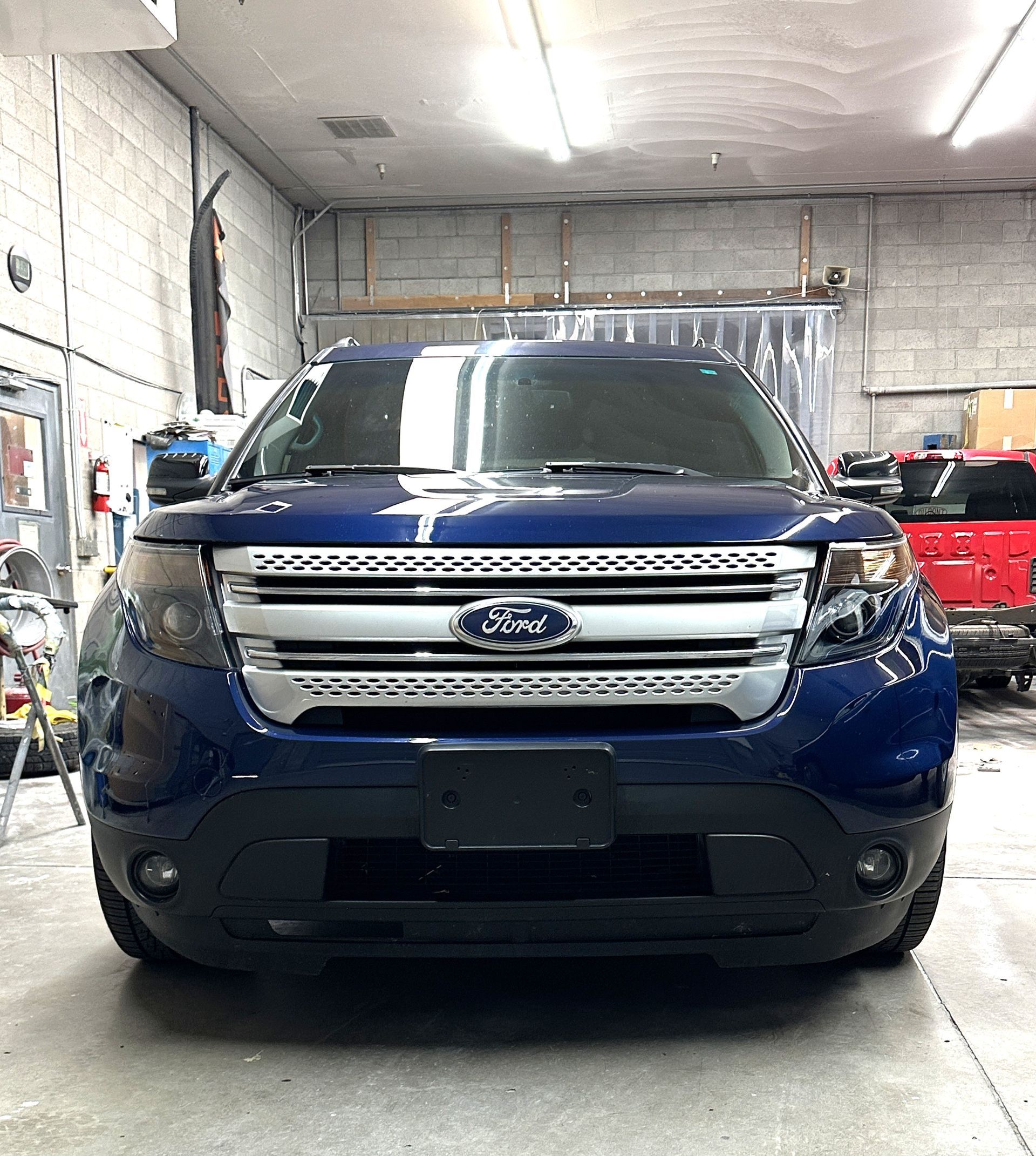 Explorer after collision repair