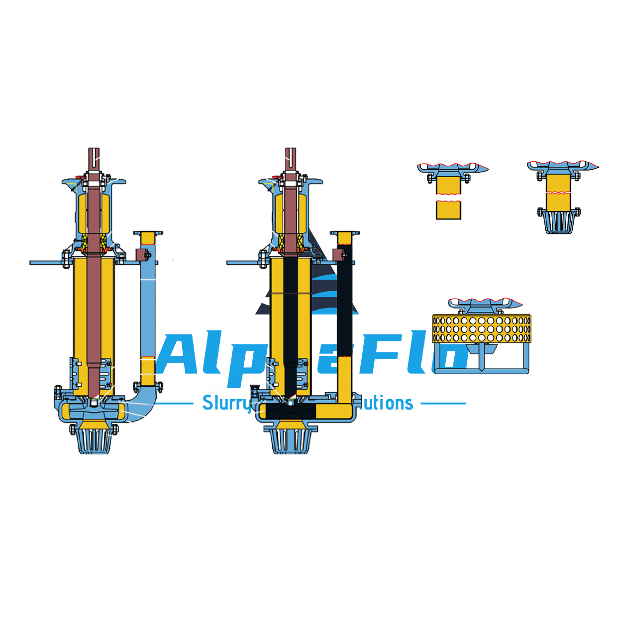 Warman Horizontal Slurry Pump Drawing