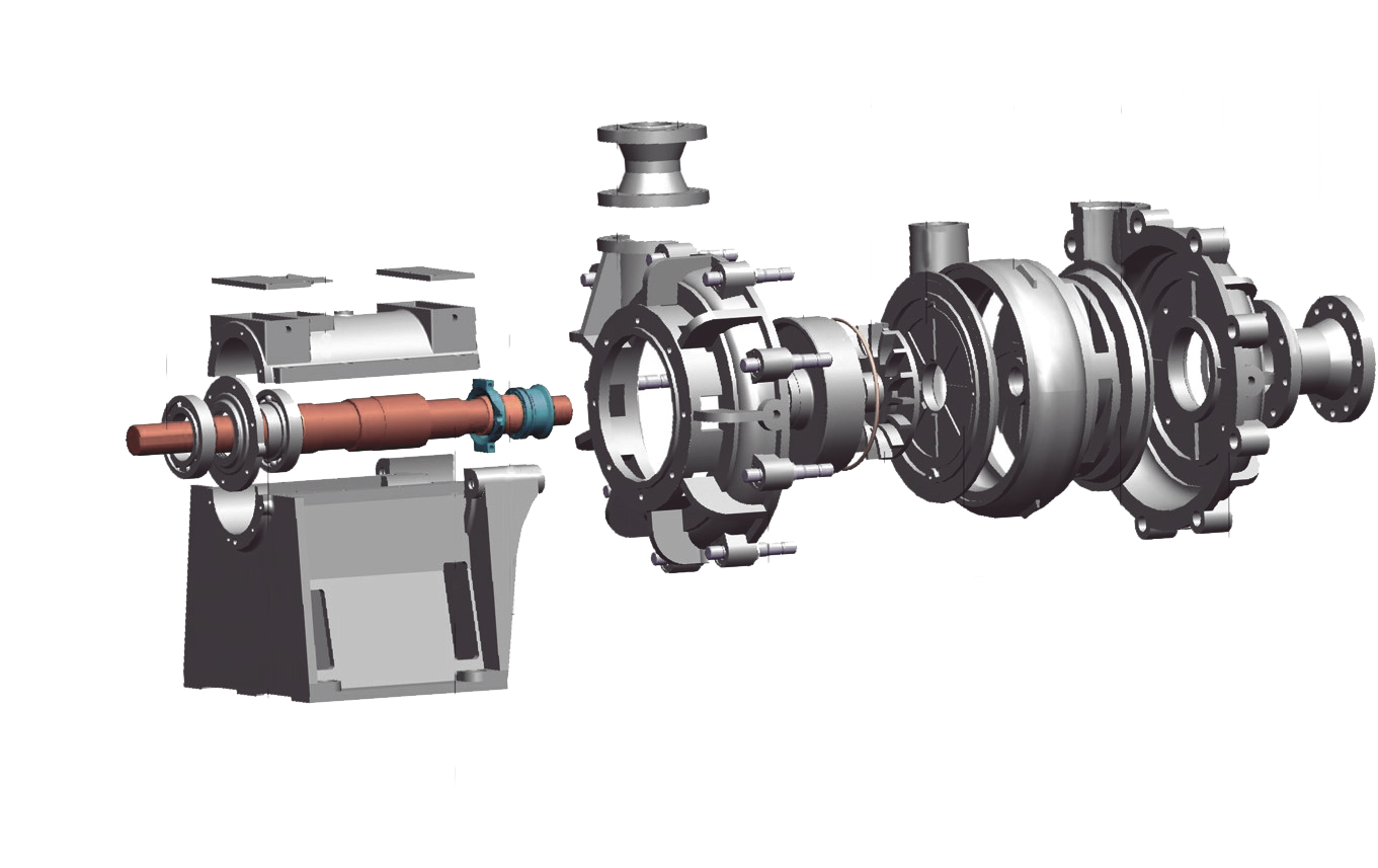 Warman Rubber Pump Drawing