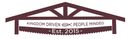 Logo featuring a brown truss roof with text: "Kingdom Driven <fish symbol> People Minded" and "- Est. 2015 -".
