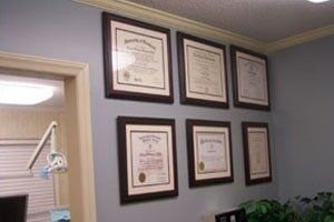 Dental Office Certificates — Dental Care in Gastonia, NC