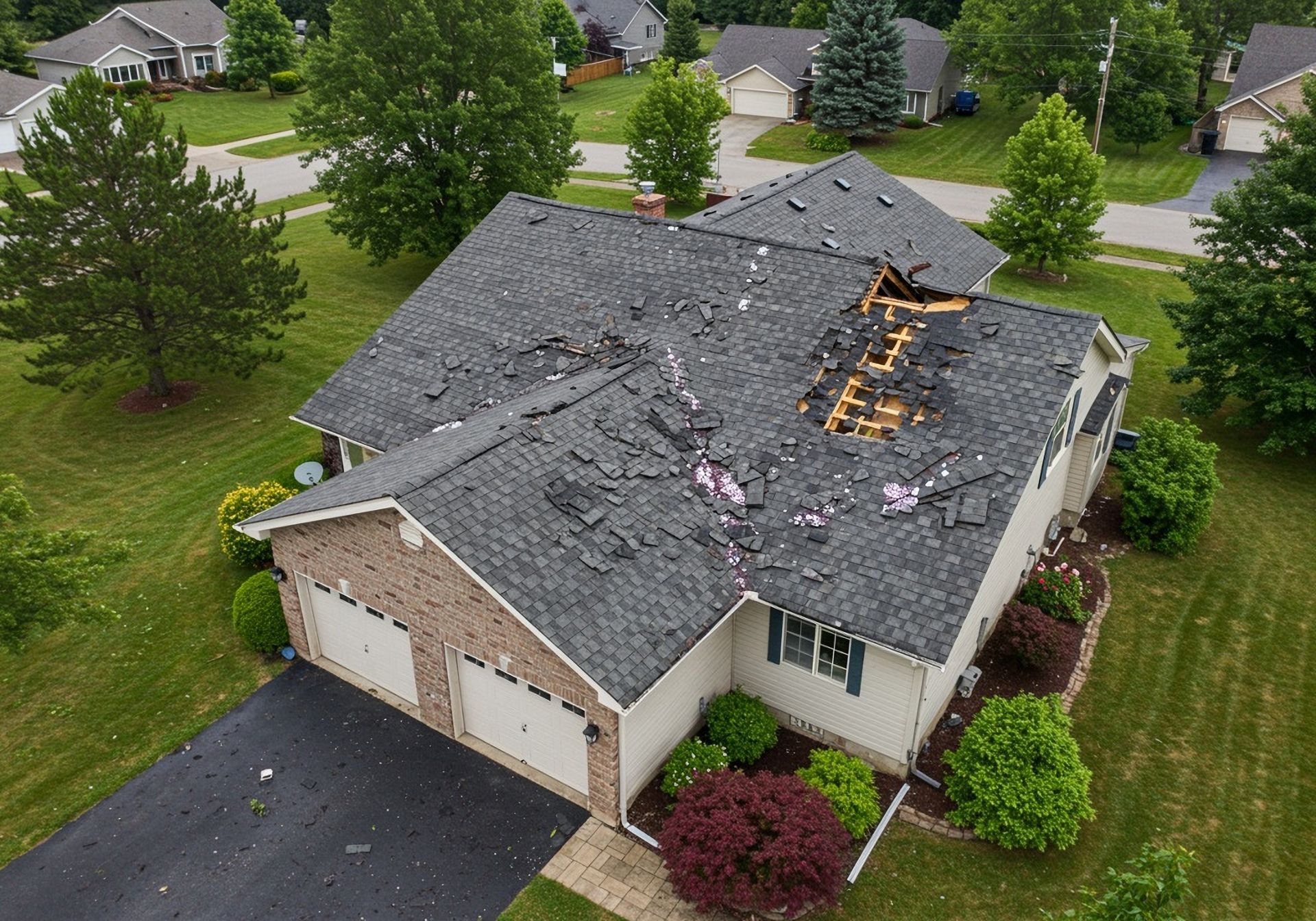 Storm Damage Roof Repair in Cottage Grove OR
