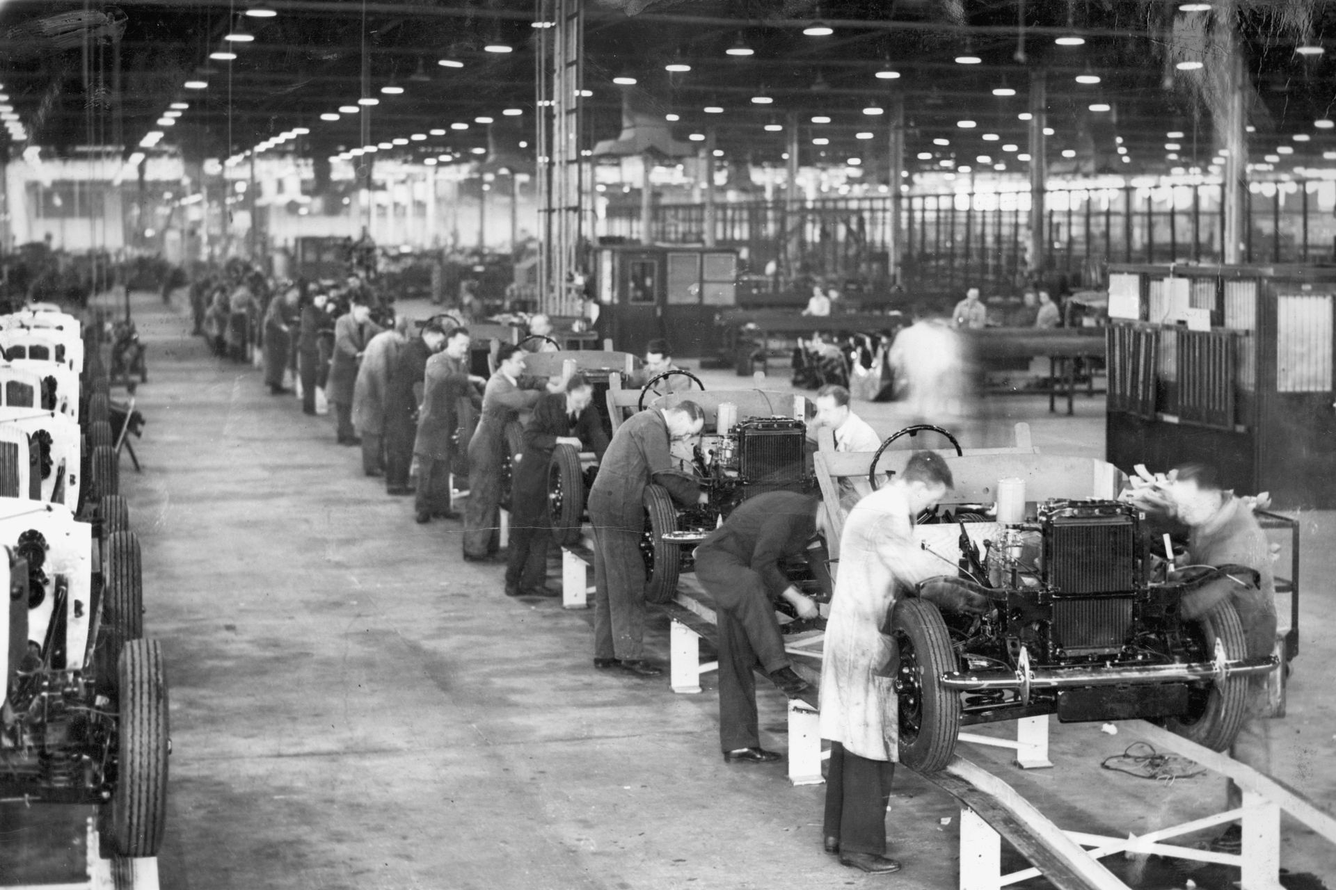 The Humber Car Factory 1950's