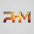Stylized “PHM” logo with a sunset gradient on a light gray background
