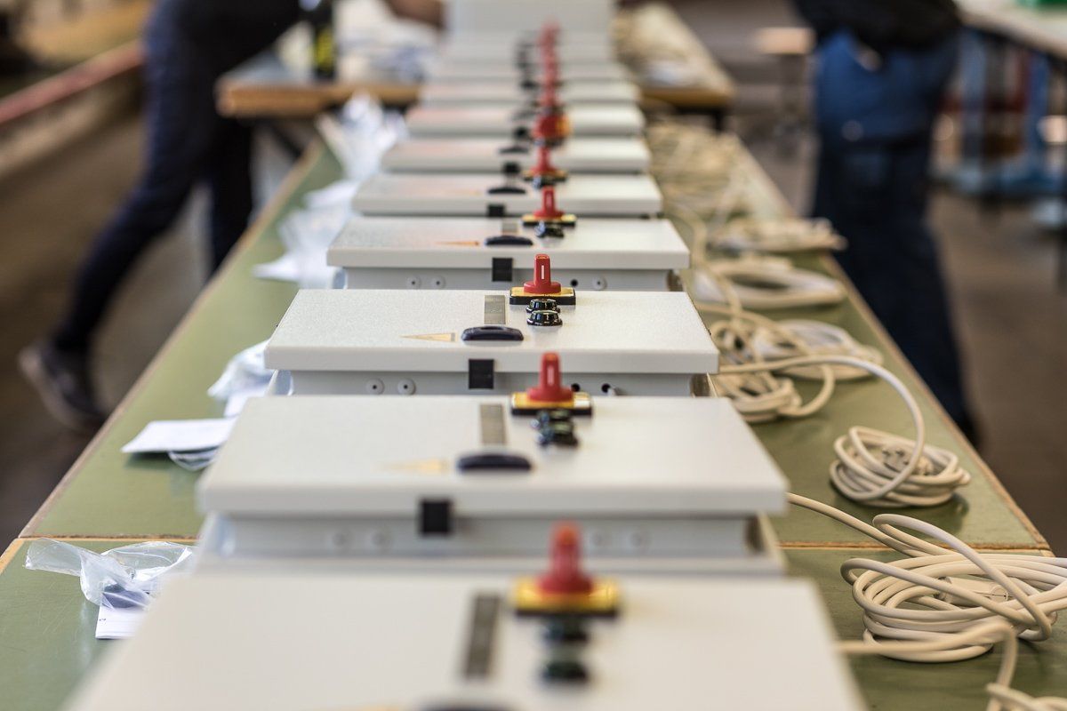 Betriebsgelände der Zimmermann Technik AG Elektroapparatebau