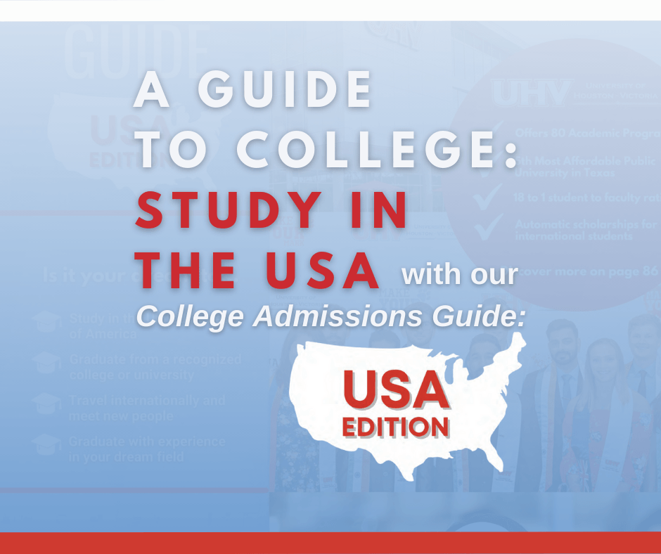 Study in the USA College Admissions Guide Book