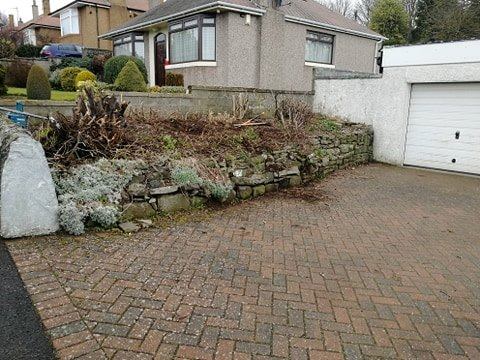 Knox Construction herringbone paving