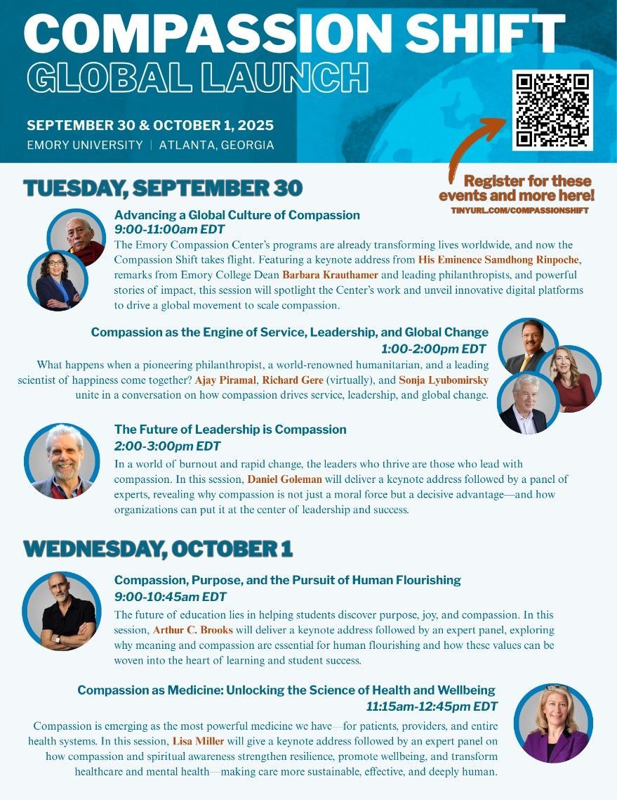 Flyer announcing 