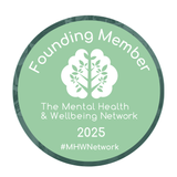 Green circle badge with