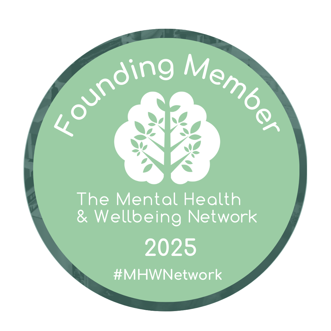 Green circle badge with