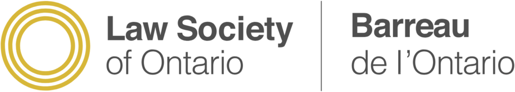 a logo for the law society of ontario