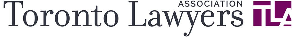 a logo for the toronto lawyers association