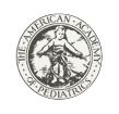 The american academy of pediatrics logo is a black and white image of a child in a circle.