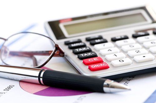 Tax Calculator and Pen - Accounting and Tax Preparation in Lynchburg, VA
