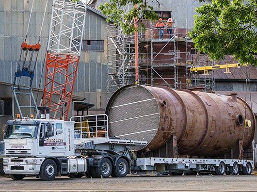 Heavy Haulage — Asbestos Removal & Demolition Specialists in Wide Bay & Sunshine Coast