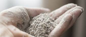 Dust on a Hand — Asbestos Removal & Demolition Specialists in Wide Bay & Sunshine Coast