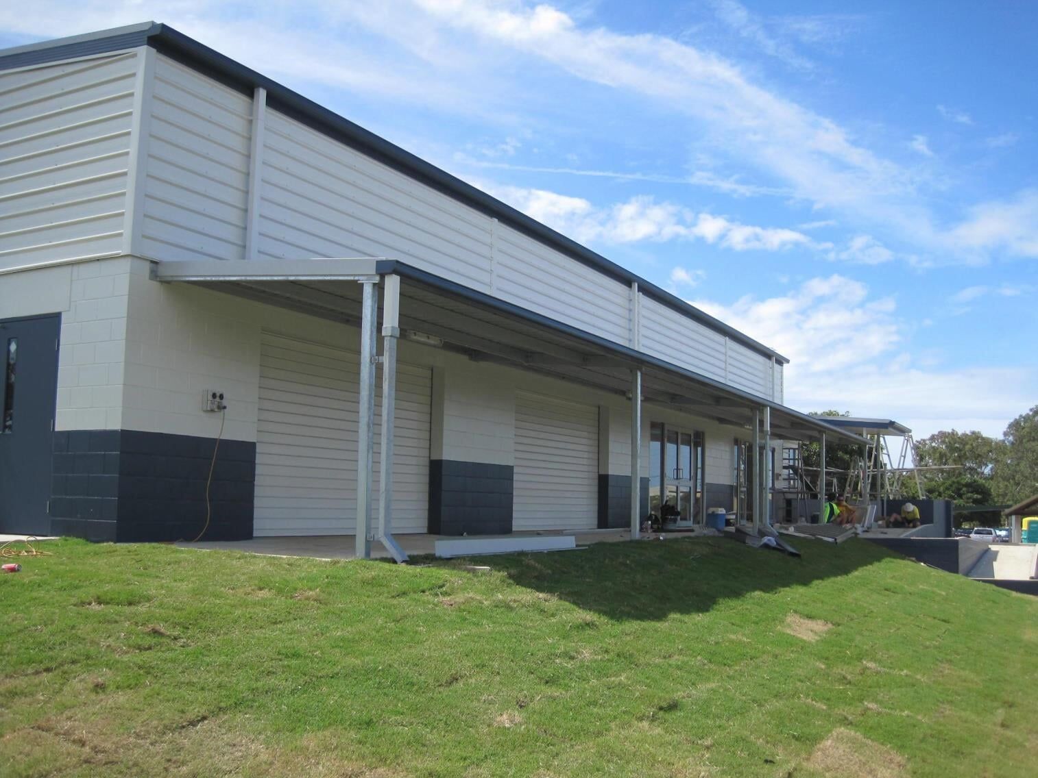 Survey on White Commercial Building — Certcorp DGL in Bundaberg South, QLD