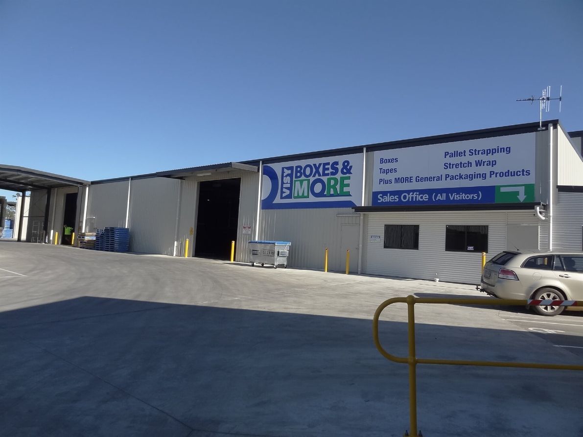 Visy Boxes and More Building — Certcorp DGL in Bundaberg South, QLD