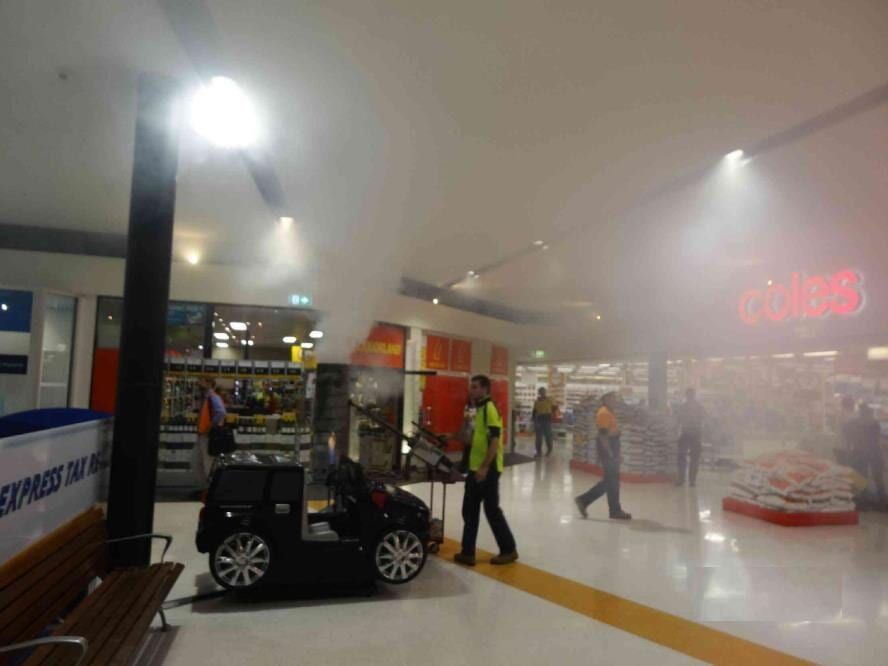 Using White Smoke for Building Inspection — Certcorp DGL in Bundaberg South, QLD