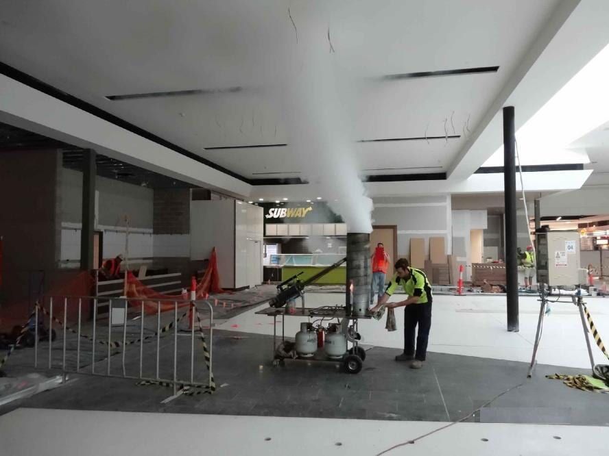 Building Inspection using White Smoke — Certcorp DGL in Bundaberg South, QLD