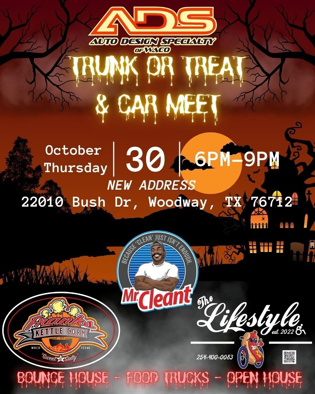 Trunk or Treat & Car Meet Banner | Auto Design Specialty of Waco