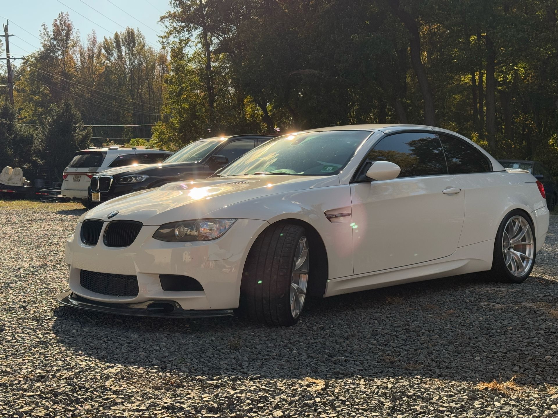 BMW E93 M3 convertible after full detail and ceramic coating at Supreme Car Care in Old Bridge, NJ