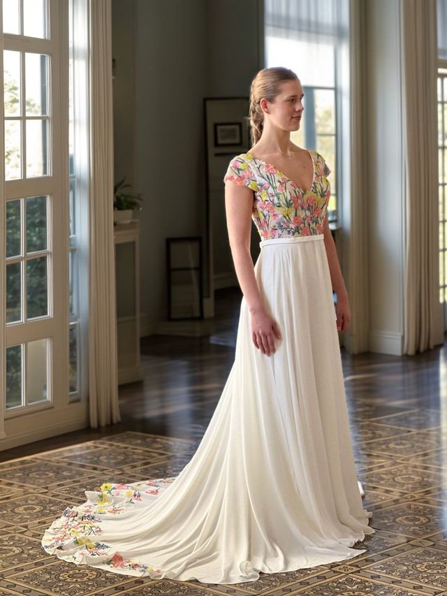 Dentelle Boheme Jupe Boheme Chic Mariage Mariage Civil Robe Longue