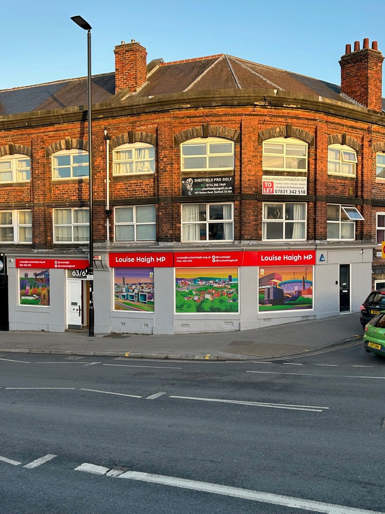 Double bed room 65A Chesterfield Rd S8