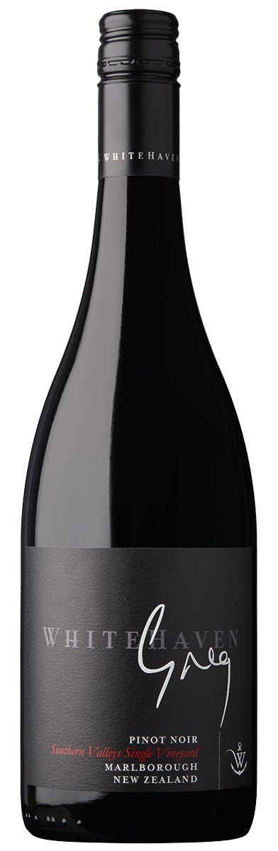 Whitehaven Greg Pinot Noir, a certified wine for Appellation Marlborough Wine