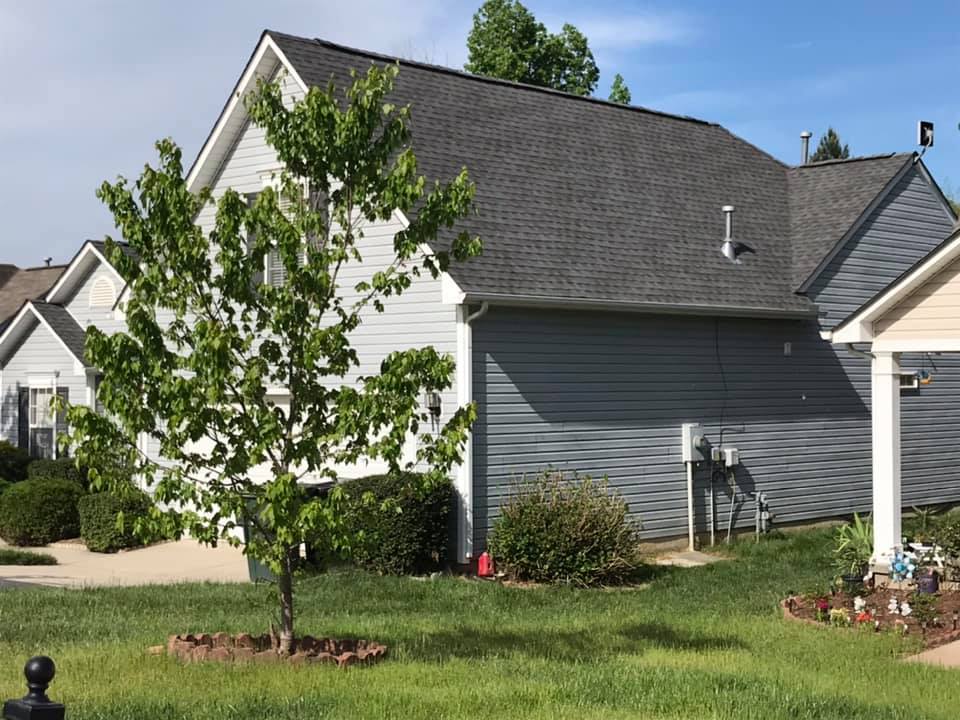 Beautiful House With Tree — Gastonia, NC — Paradise Roofing LLC