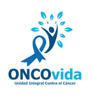 A logo for oncovida unidad integral contra el cancer