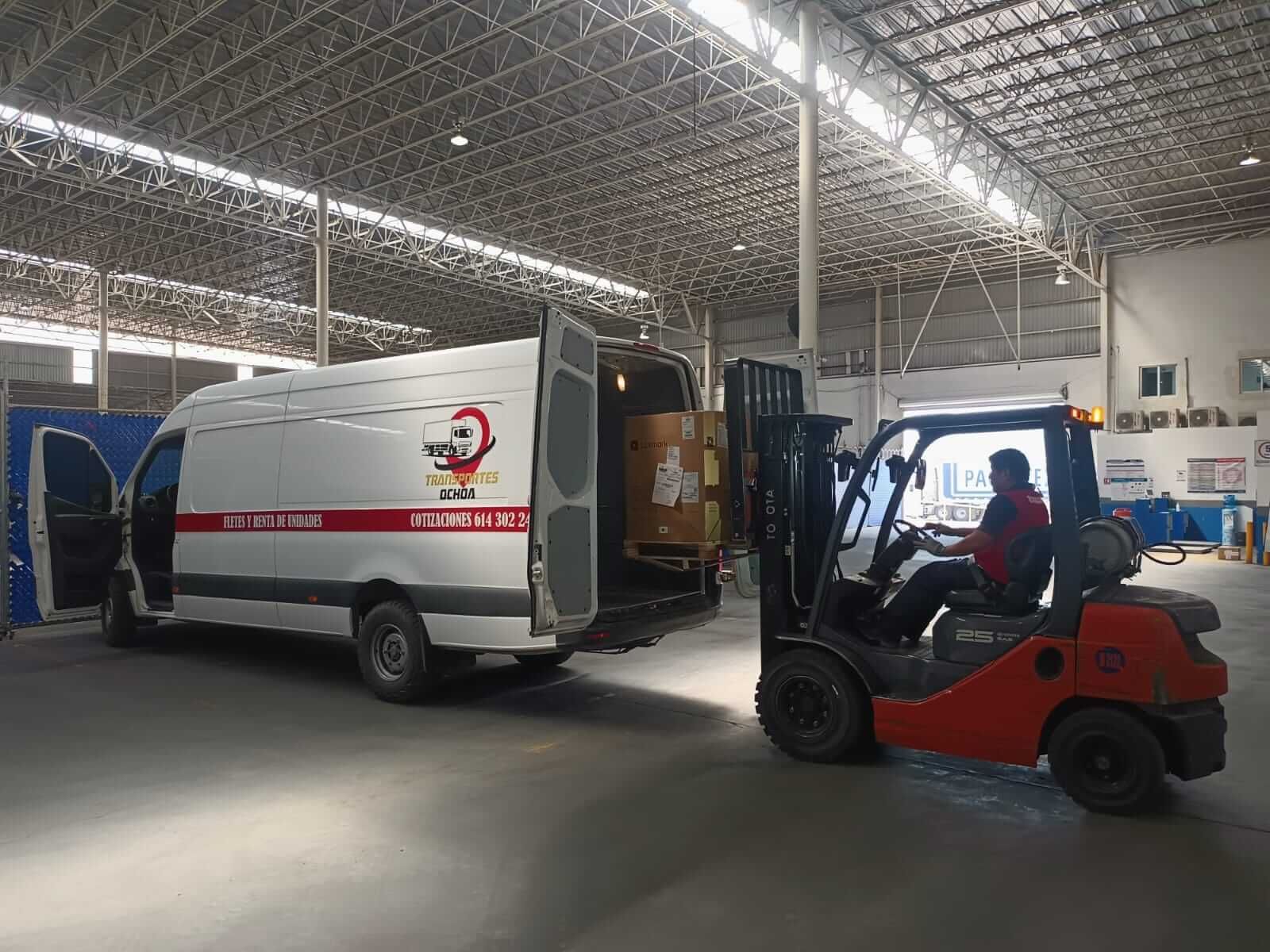 TRANSPORTES Y FLETES OCHOA  - Carga y descarga