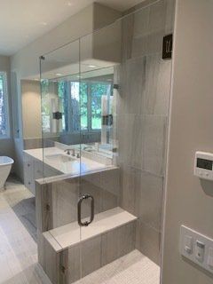 Amazing Bathroom — Atascadero, CA — Artistic Glass